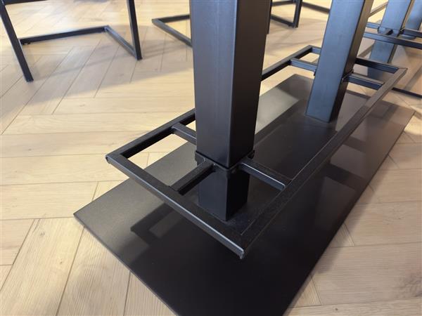 Grote foto sale bartafel eiken 240cm 6 barkrukken compleet huis en inrichting eettafels