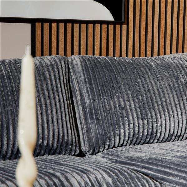 Grote foto mysofa hoekbank teddy antraciet divan links 2 5 zits 5 jaar garantie huis en inrichting bankstellen