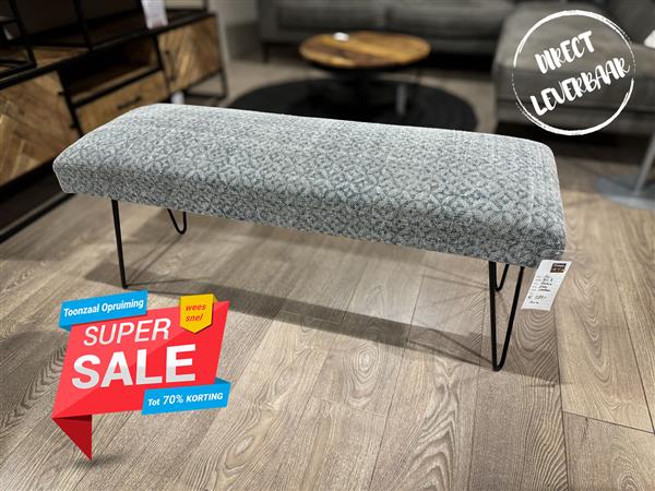 Grote foto sale bankje hocker ns3 grey huis en inrichting woningdecoratie