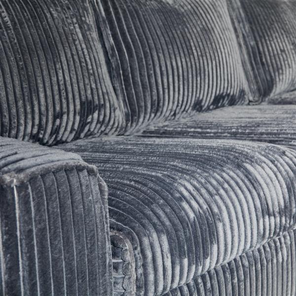 Grote foto mysofa hoekbank teddy antraciet divan links 2 5 zits huis en inrichting bankstellen