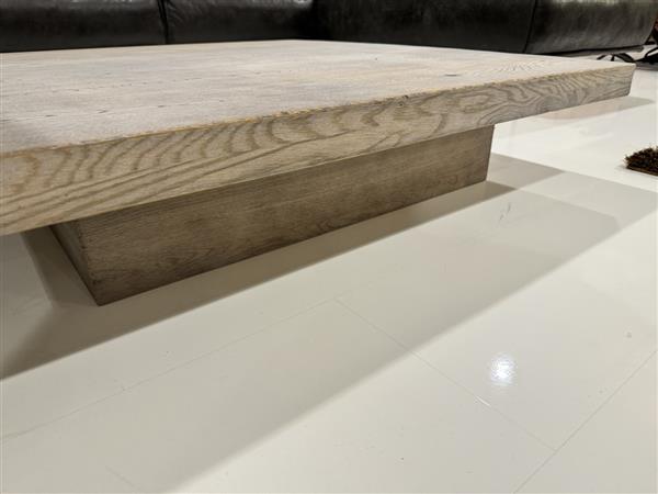 Grote foto sale salontafel huge eiken huis en inrichting eettafels