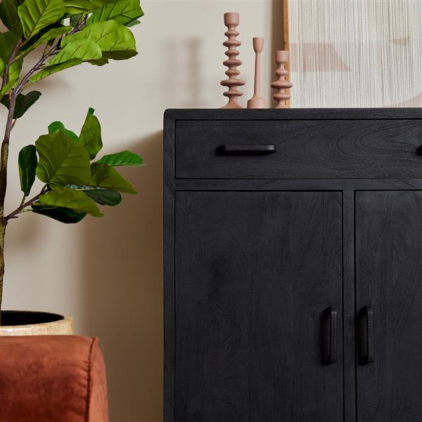 Grote foto kabinet kast omaha black 100 cm huis en inrichting overige