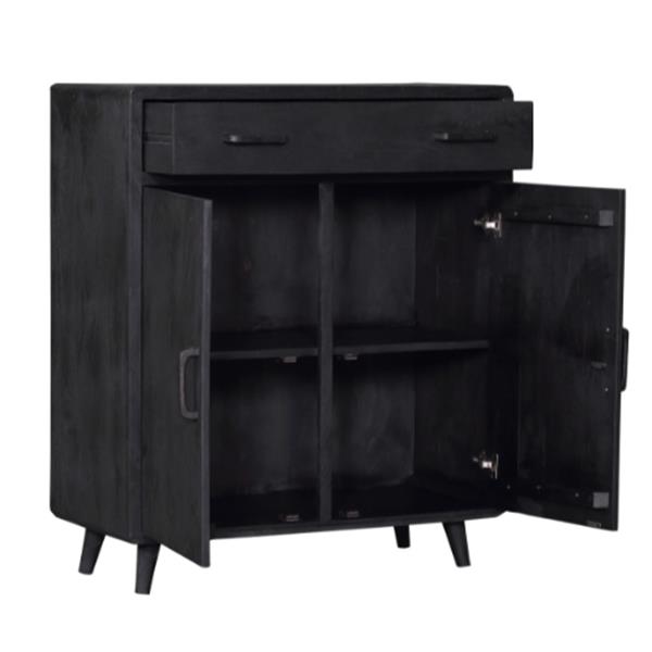 Grote foto kabinet kast omaha black 100 cm huis en inrichting overige