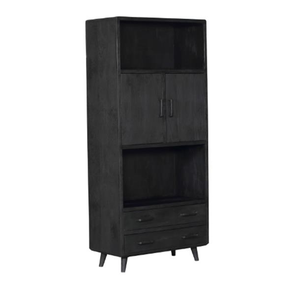 Grote foto boekenkast omaha black 90 cm huis en inrichting overige