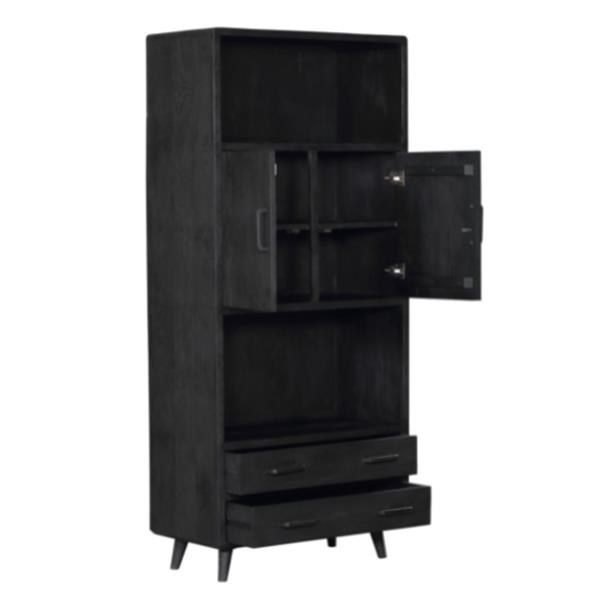 Grote foto boekenkast omaha black 90 cm huis en inrichting overige