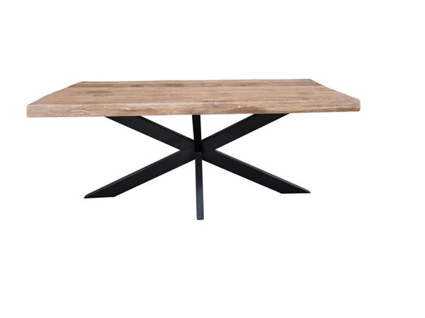 Grote foto boomstamtafel boston 240 cm huis en inrichting eettafels