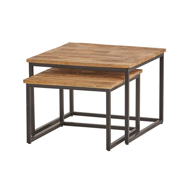 Grote foto cuba vierkante salontafel set van 2 medium huis en inrichting eettafels