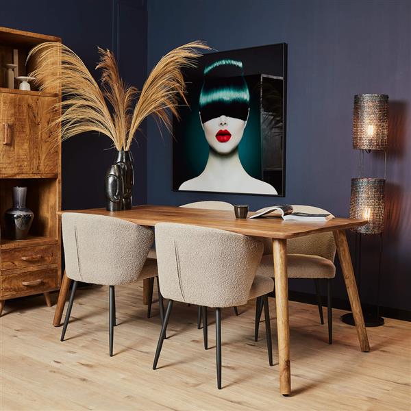 Grote foto eettafel omaha 240 cm huis en inrichting eettafels