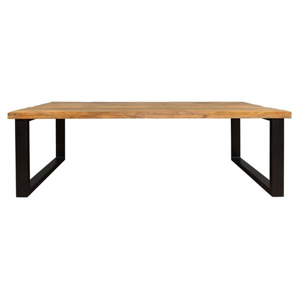 Grote foto eetkamertafel denver rechthoek u poot 300 cm huis en inrichting eettafels
