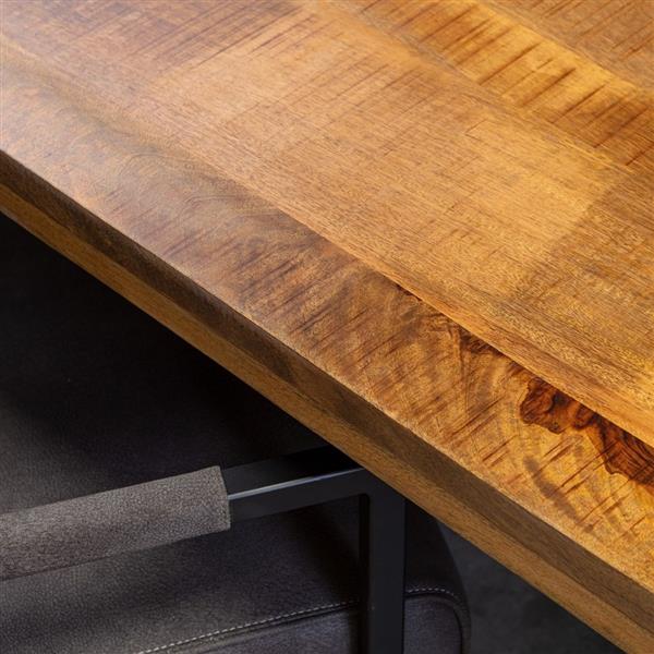 Grote foto eetkamertafel denver rechthoek u poot 300 cm huis en inrichting eettafels