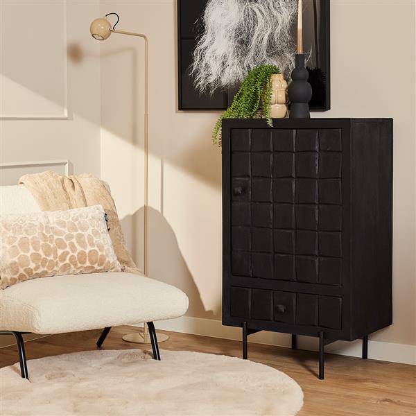 Grote foto kabinet kast brandy black 1 deur 1 lade huis en inrichting overige
