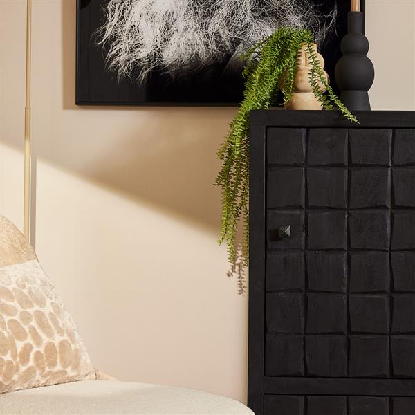 Grote foto kabinet kast brandy black 1 deur 1 lade huis en inrichting overige