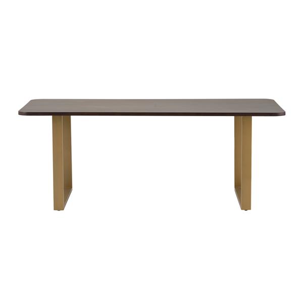 Grote foto eetkamertafel 200 acacia warm walnut huis en inrichting eettafels