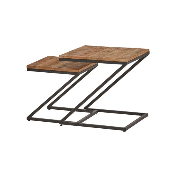 Grote foto zorro z vormige salontafel set van 2 huis en inrichting eettafels