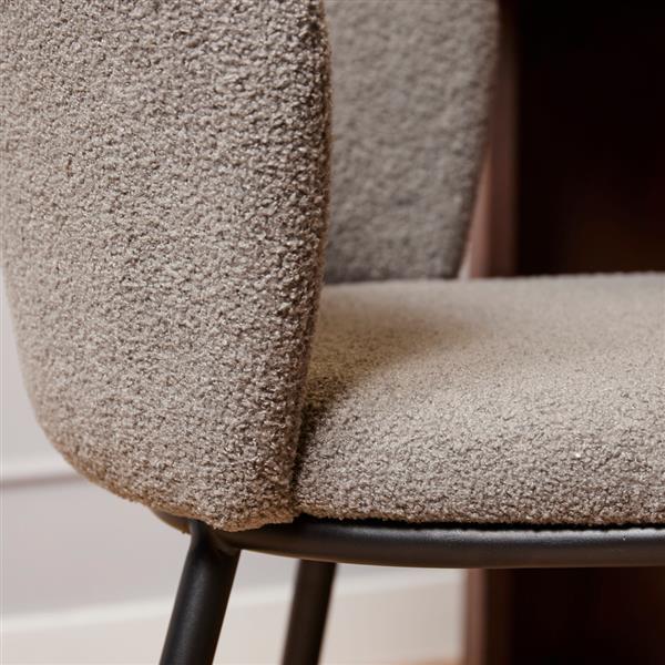 Grote foto eetkamerstoel teddy grey huis en inrichting stoelen