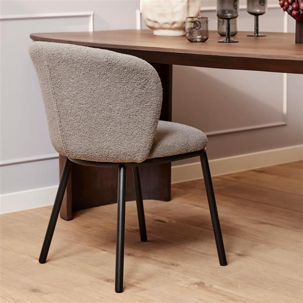 Grote foto eetkamerstoel teddy grey huis en inrichting stoelen