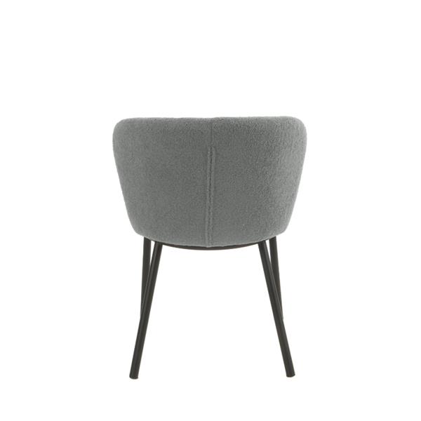 Grote foto eetkamerstoel teddy grey huis en inrichting stoelen