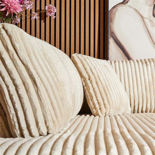Grote foto mysofa hoekbank teddy 2 5 zits divan rechts huis en inrichting bankstellen