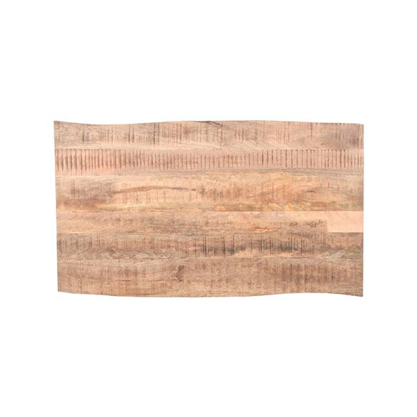 Grote foto eetkamertafel tafelblad tree edge huis en inrichting eettafels