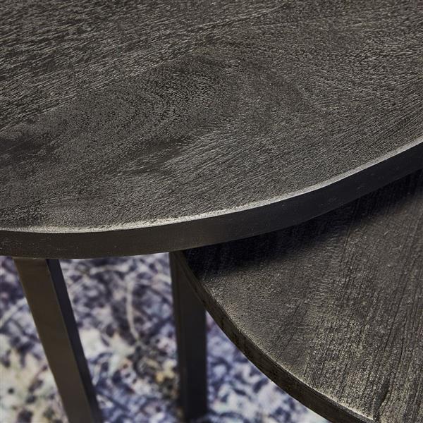 Grote foto starfurn salontafel triole all black set van 3 huis en inrichting eettafels