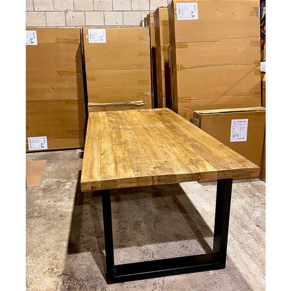 Grote foto sale mango eettafel 200cm op op huis en inrichting eettafels