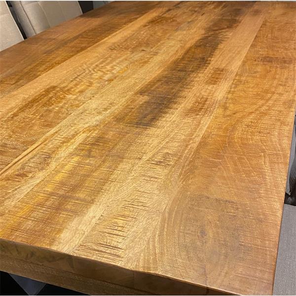 Grote foto sale mango eettafel 200cm op op huis en inrichting eettafels