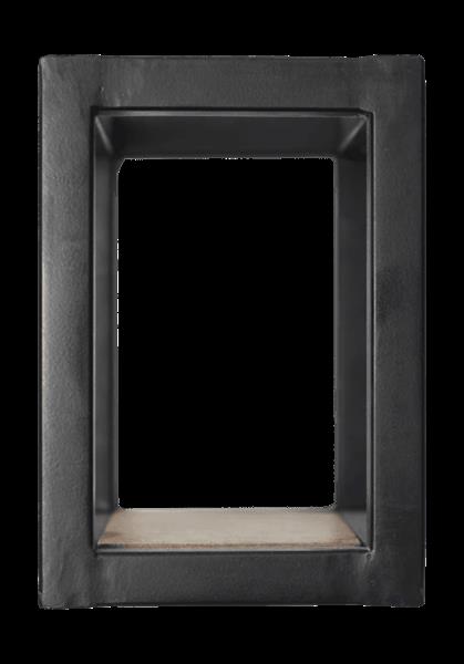 Grote foto wandbox levels 20x20 cm mangohout ijzer huis en inrichting woningdecoratie