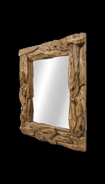 Grote foto wandspiegel root 120x80 cm teak wortelhout huis en inrichting woningdecoratie