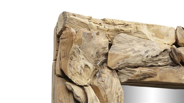 Grote foto wandspiegel root 120x80 cm teak wortelhout huis en inrichting woningdecoratie