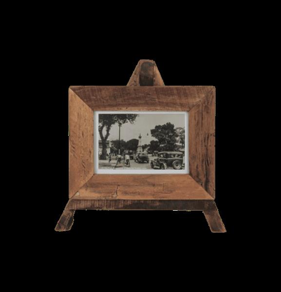 Grote foto fotolijststandaard medium oud teak tuin en terras tuindecoratie