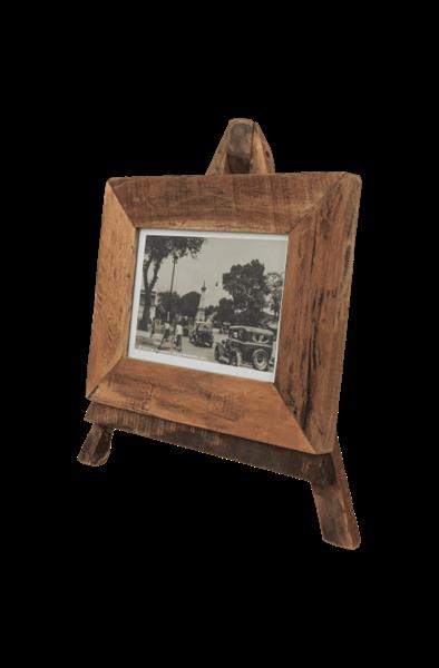 Grote foto fotolijststandaard medium oud teak tuin en terras tuindecoratie