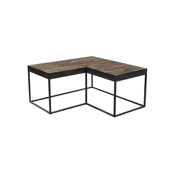 Grote foto malibu salontafel 90x90x42 cm huis en inrichting eettafels