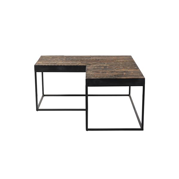Grote foto malibu salontafel 90x90x42 cm huis en inrichting eettafels