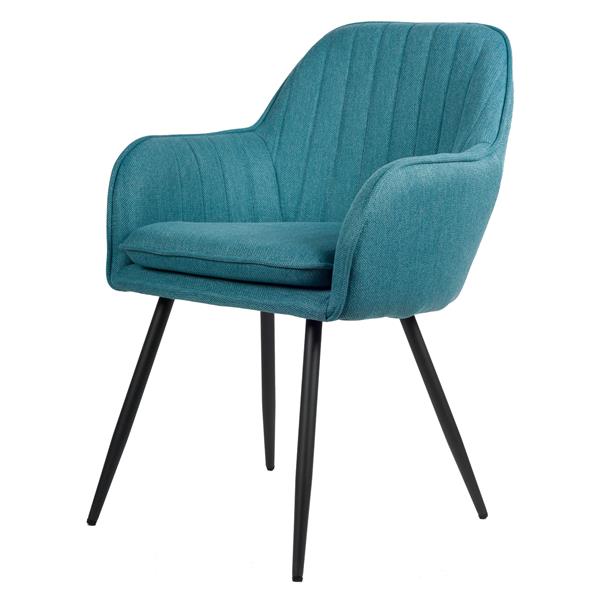 Grote foto brienne eetkamerstoel blauw huis en inrichting stoelen