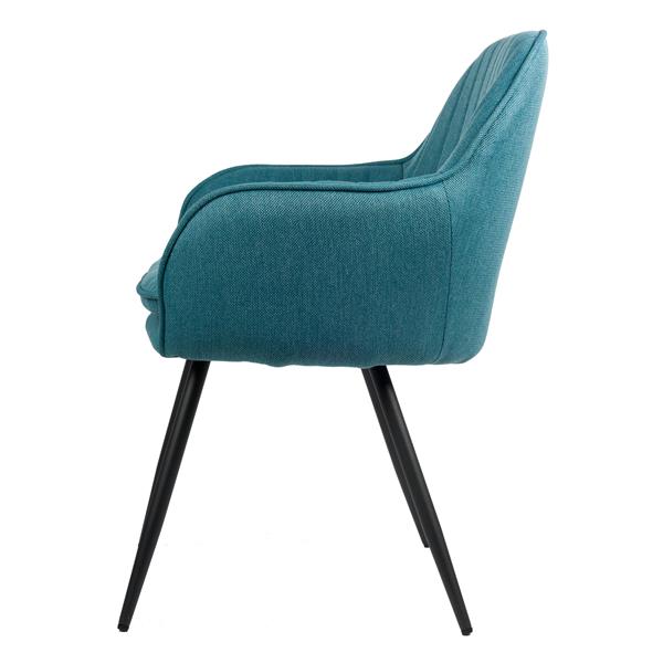 Grote foto brienne eetkamerstoel blauw huis en inrichting stoelen