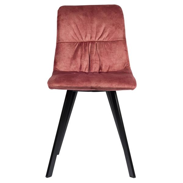 Grote foto lucas eetkamerstoel roze velvet huis en inrichting stoelen