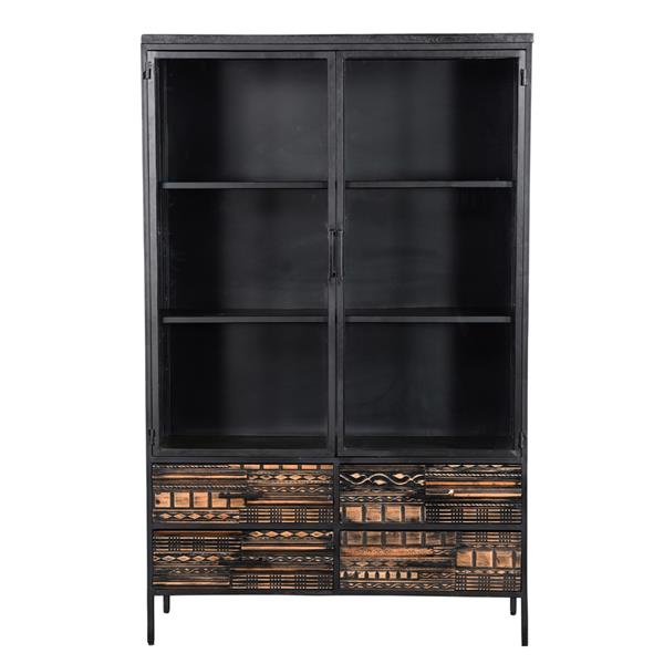 Grote foto malibu cabinet 2 door 4 lades 120x40x190 cm huis en inrichting overige