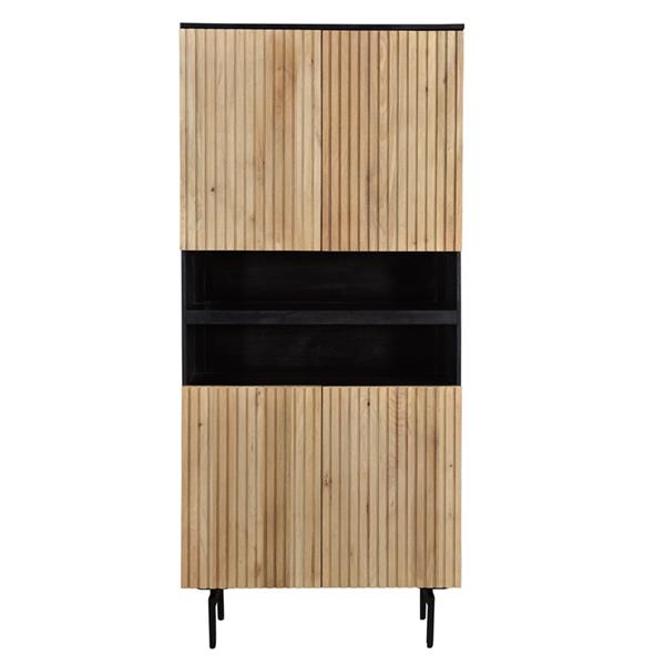 Grote foto piano 4 deurs kast van mangohout 200x40x90 cm huis en inrichting overige