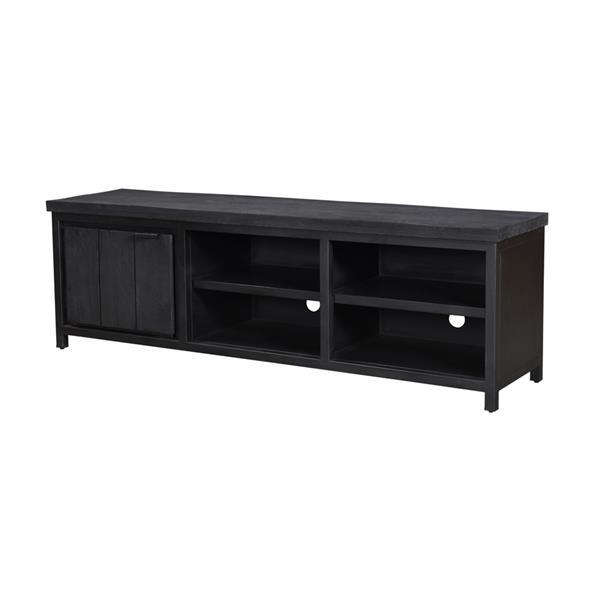 Grote foto cod 1 deurs zwart tv meubel 160x40x50 cm huis en inrichting overige