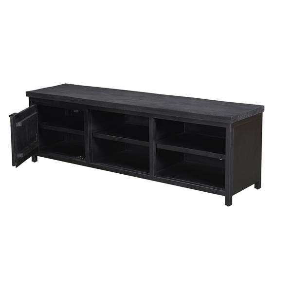 Grote foto cod 1 deurs zwart tv meubel 160x40x50 cm huis en inrichting overige