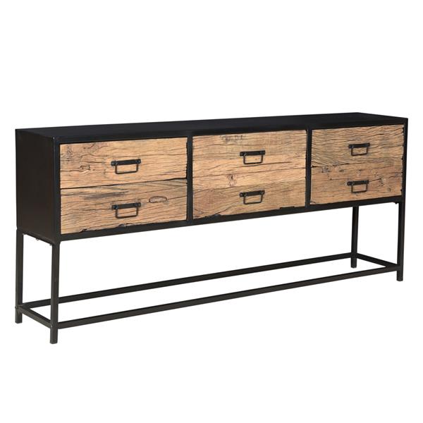 Grote foto ruw dressoir 4 lades 200x35x83 cm huis en inrichting overige