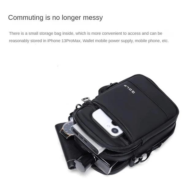 Grote foto simple bag for men shoulder sports crossbody canvas small backpack sieraden tassen en uiterlijk schoudertassen