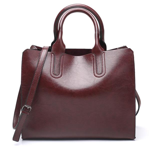 Grote foto grote vintage draagtas leren casual schouderhandtas sieraden tassen en uiterlijk damestassen