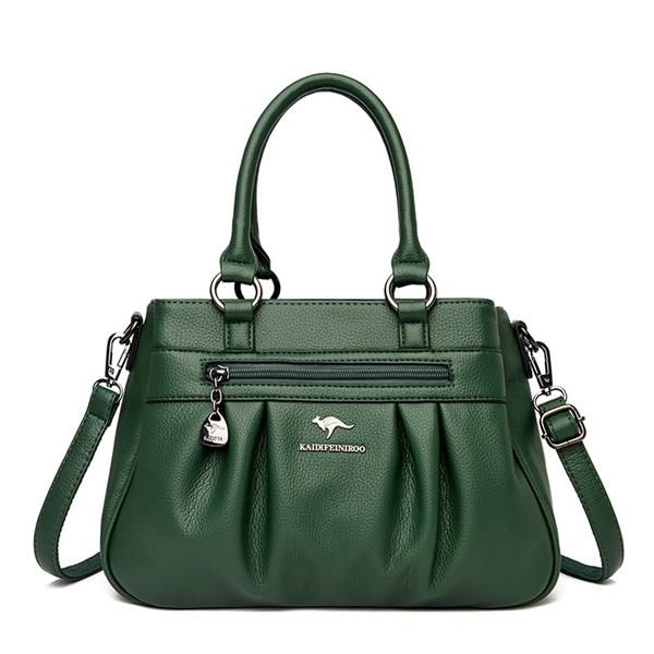 Grote foto vintage handtas met handvat voor dames leren designer draagtas sieraden tassen en uiterlijk damestassen