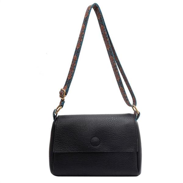 Grote foto solid leather crossbody bag for women shoulder tote handbag purse sieraden tassen en uiterlijk damestassen
