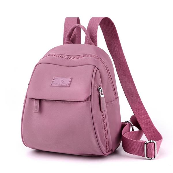 Grote foto multi pocketed mini backpack for women lightweight rucksack travel school bag sieraden tassen en uiterlijk rugtassen