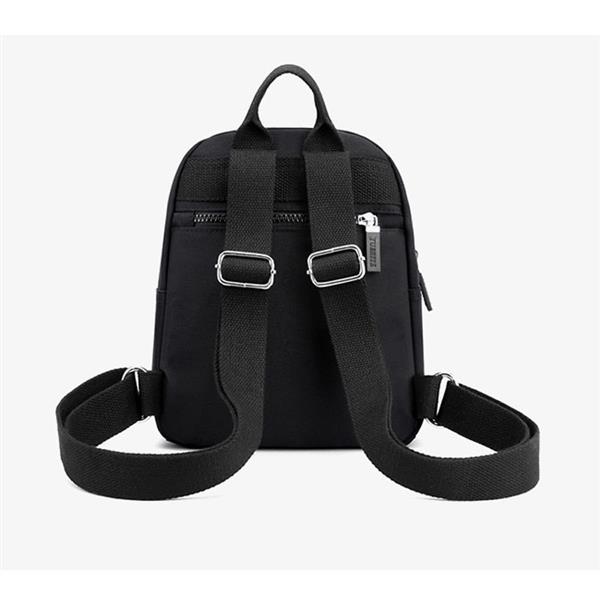 Grote foto multi pocketed mini backpack for women lightweight rucksack travel school bag sieraden tassen en uiterlijk rugtassen