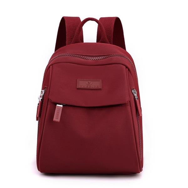 Grote foto multi pocketed mini backpack for women lightweight rucksack travel school bag sieraden tassen en uiterlijk rugtassen