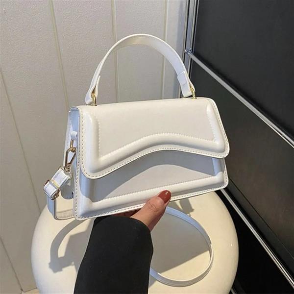 Grote foto solid color sling shoulder bag for women girls pu leather messenger handbag sieraden tassen en uiterlijk damestassen