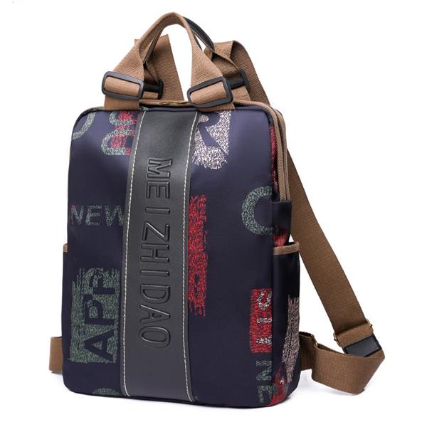 Grote foto large travel student bag for women canvas fashion school shoulder backpack sieraden tassen en uiterlijk rugtassen